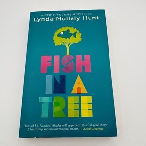 4 books for $16 - FISH IN A TREE by Lynda Mullaly Hunt